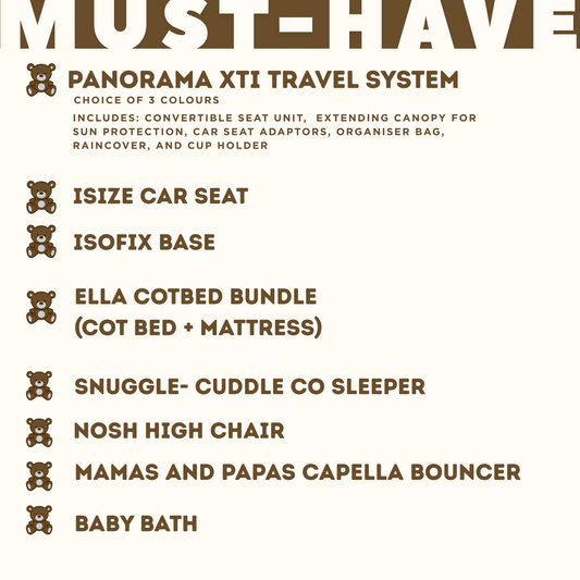 Mocca Baby Must-Have Bundle
