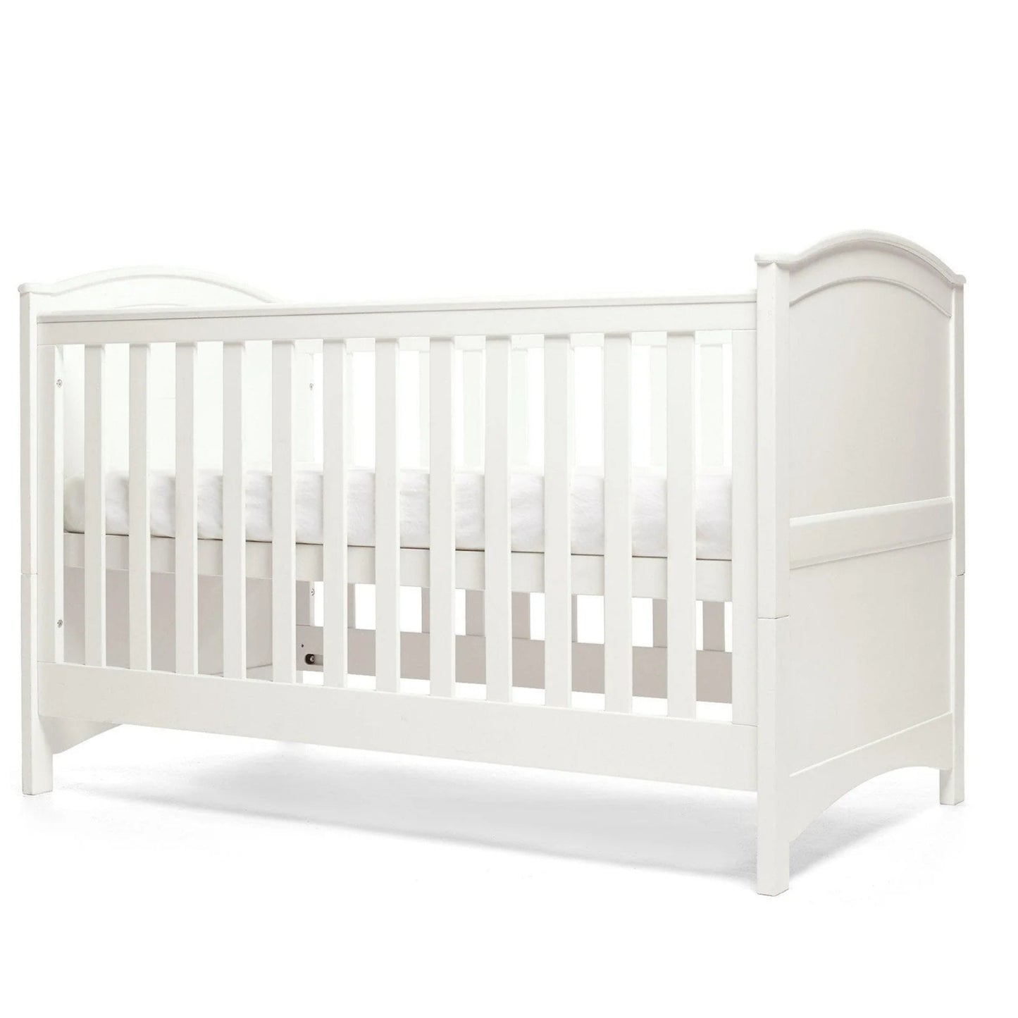 Flyn 3 Piece Cotbed Range with Dresser Changer & Wardrobe - White