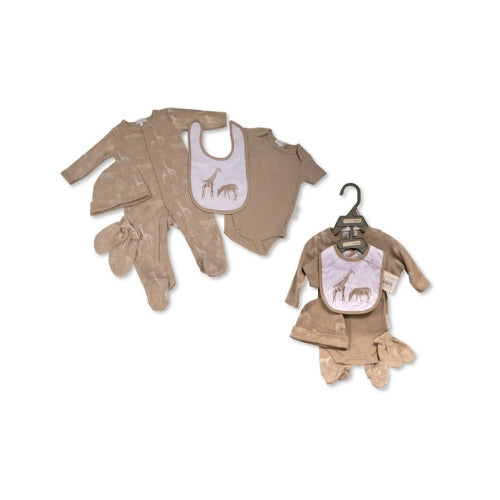 Baby Clothing Collection Baby Boys 5 pcs Set - Safari