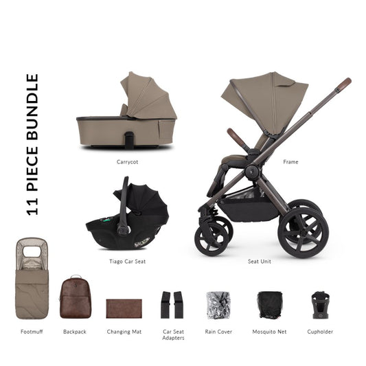 Venicci Upline 2 11 Piece Travel System Bundle