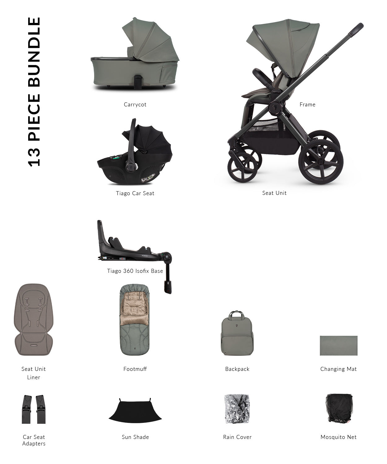 Venicci Upline 3 Luxury 4in1 Travel System