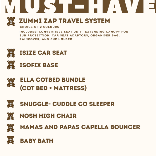 Mocca Baby Must-Have Bundle