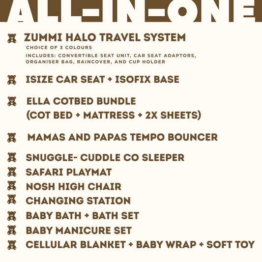 MOCCA Baby All in One Bundle