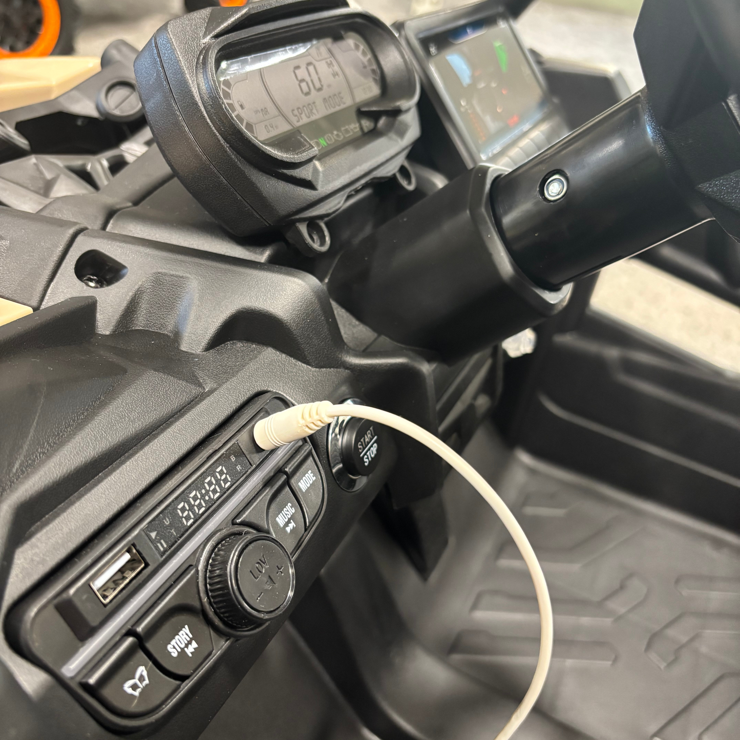 Véhicule tout-terrain électrique Can-Am Maverick 24 V pour enfants