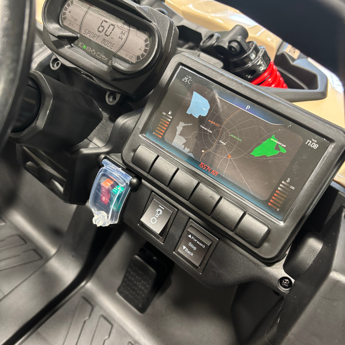 Véhicule tout-terrain électrique Can-Am Maverick 24 V pour enfants