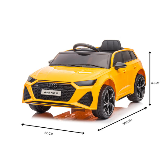 Licenced 12V Audi RS 6 Ride on Kids Toy