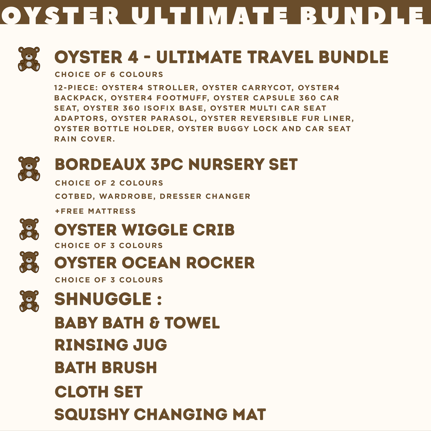 Oyster Ultimate Bundle