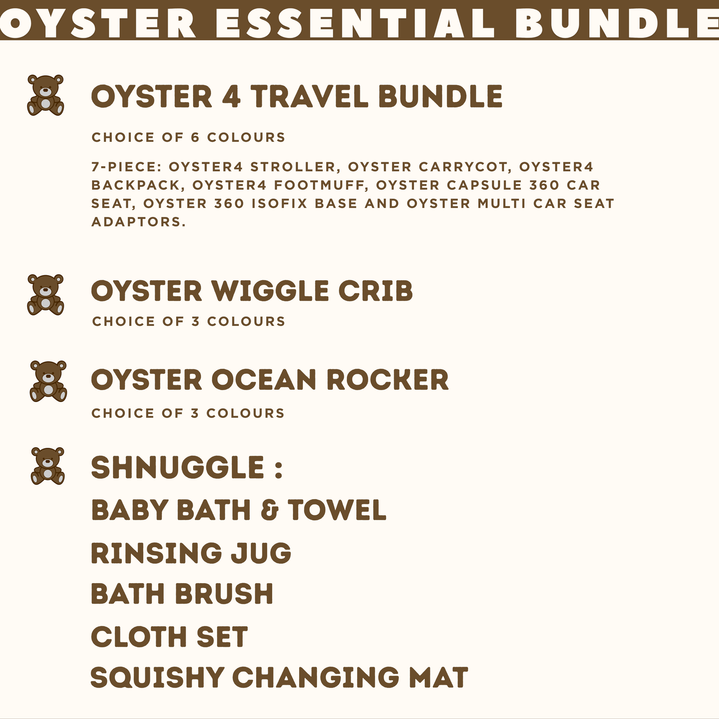 Oyster Essential Bundle