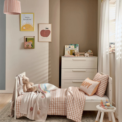 Mamas & Papas Atlas 2 Piece Cotbed Set with Dresser Changer - Warm Beige