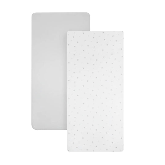 Air Lite Crib Fitted Sheets - Stars - 2 Pack