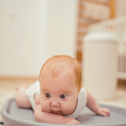 Shnuggle Squishy Changing Mat – The Ultimate Comfy & Hygienic Changing Solution- Grey