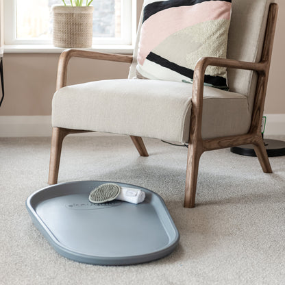 Shnuggle Squishy Changing Mat – The Ultimate Comfy & Hygienic Changing Solution- Grey