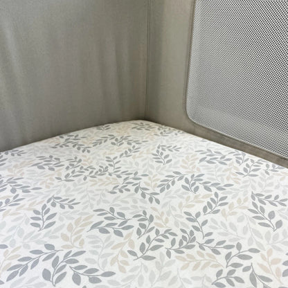 Air Lite Crib Fitted Sheets - Leaf - 2 Pack
