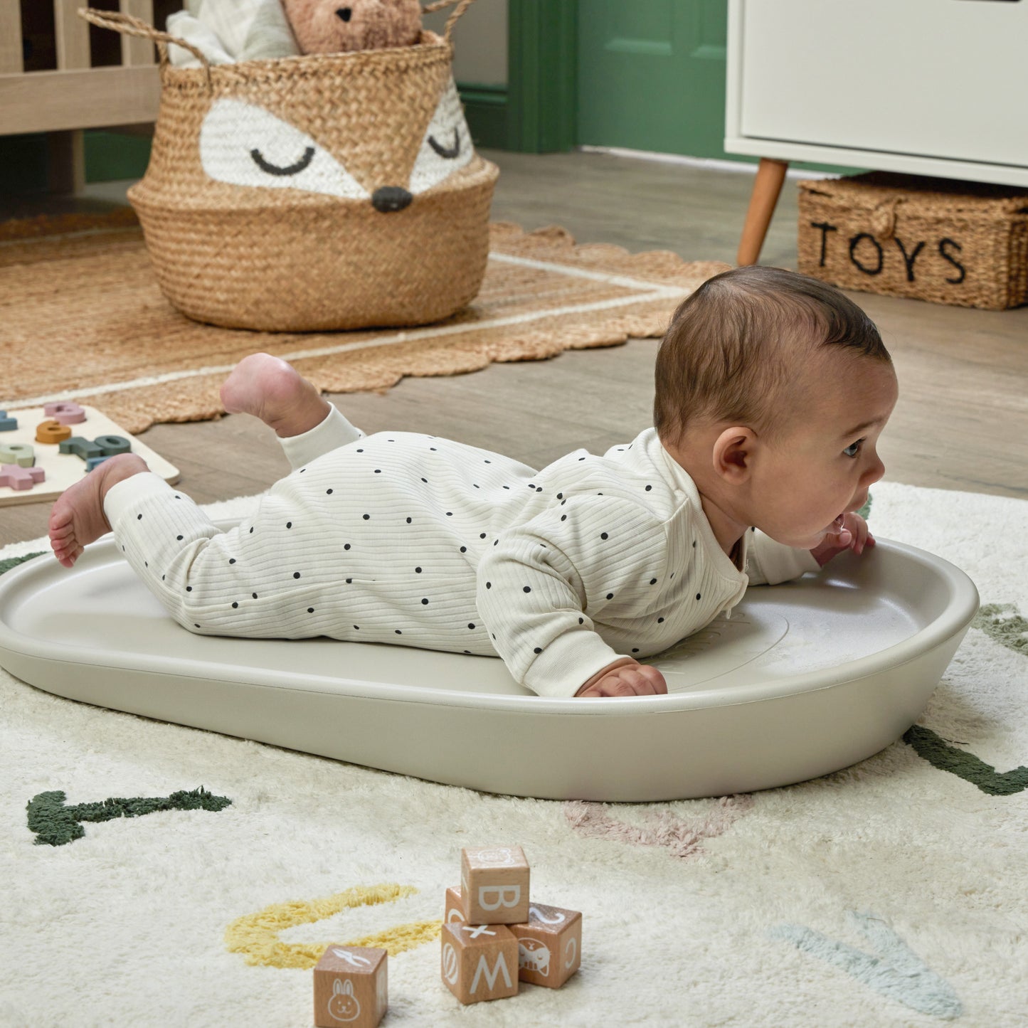 Shnuggle Squishy Changing Mat – The Ultimate Comfy & Hygienic Changing Solution- Ivory