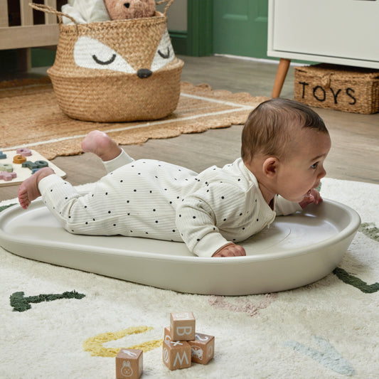 Shnuggle Squishy Changing Mat – The Ultimate Comfy & Hygienic Changing Solution- Ivory