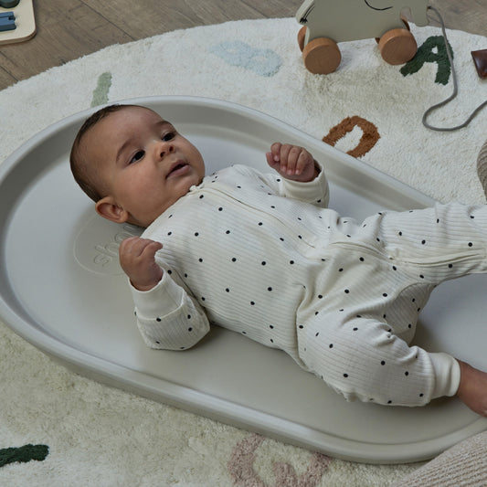 Shnuggle Squishy Changing Mat – The Ultimate Comfy & Hygienic Changing Solution- Ivory