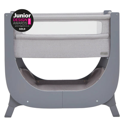 Shnuggle Air Lite Bedside Crib - Grey