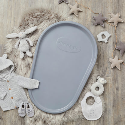 Shnuggle Squishy Changing Mat – The Ultimate Comfy & Hygienic Changing Solution- Grey