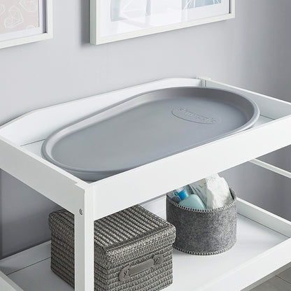 Shnuggle Squishy Changing Mat – The Ultimate Comfy & Hygienic Changing Solution- Grey