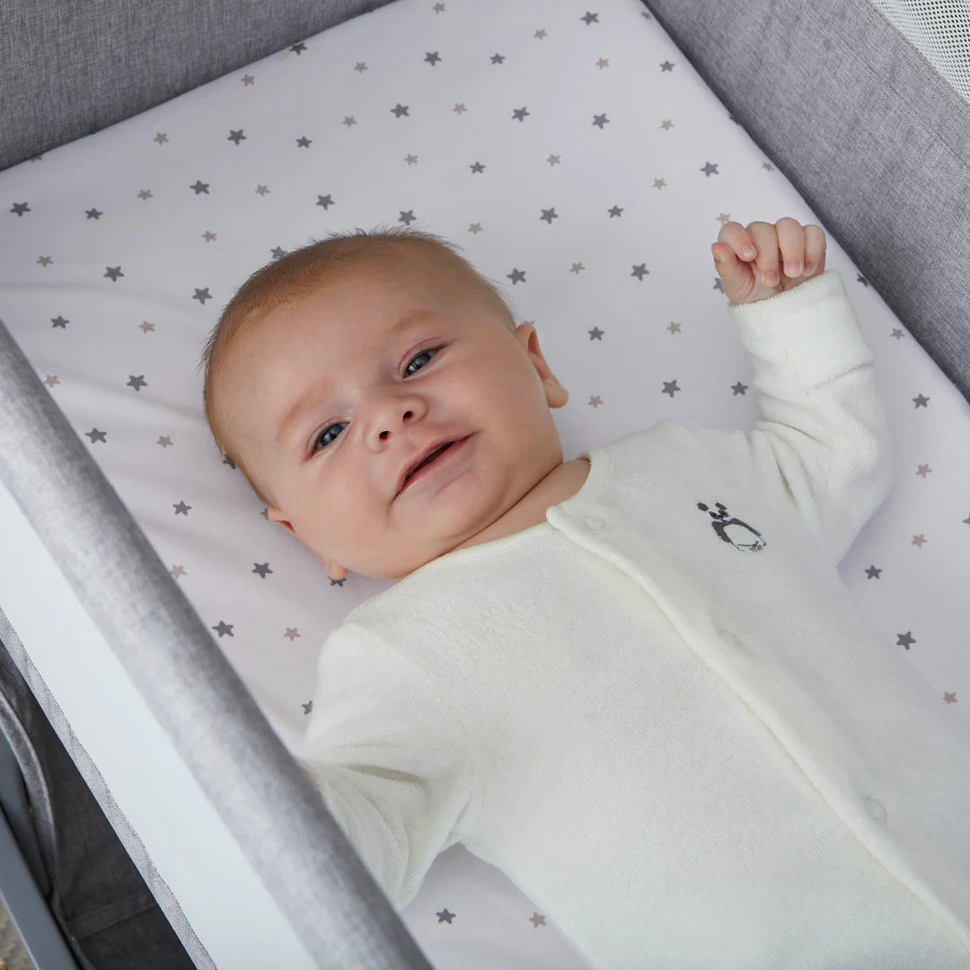 Air Lite Crib Fitted Sheets - Stars - 2 Pack