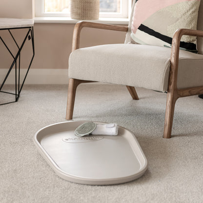 Shnuggle Squishy Changing Mat – The Ultimate Comfy & Hygienic Changing Solution- Taupe