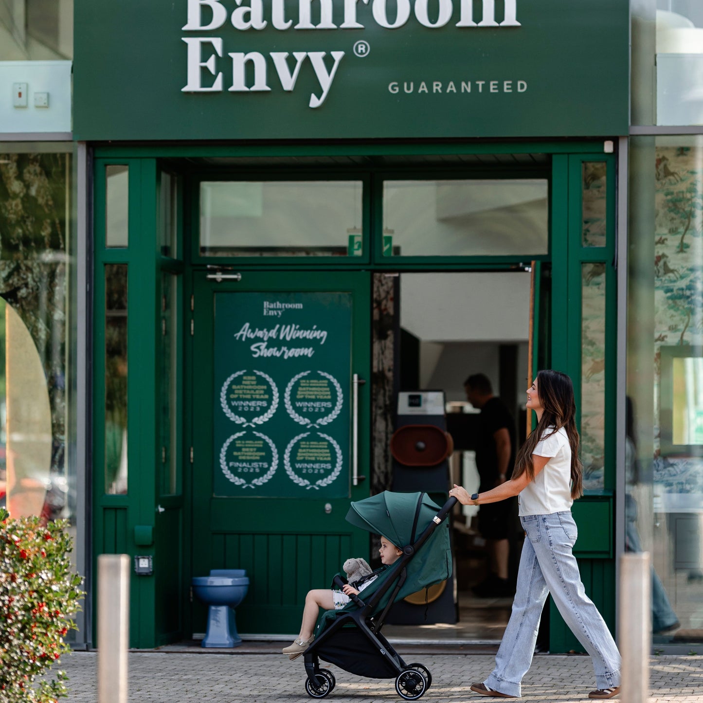 MOCCA Baby Go Compact Stroller (Green)