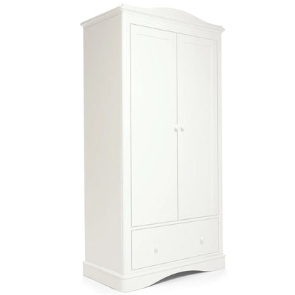 Flyn 3 Piece Cotbed Range with Dresser Changer & Wardrobe - White