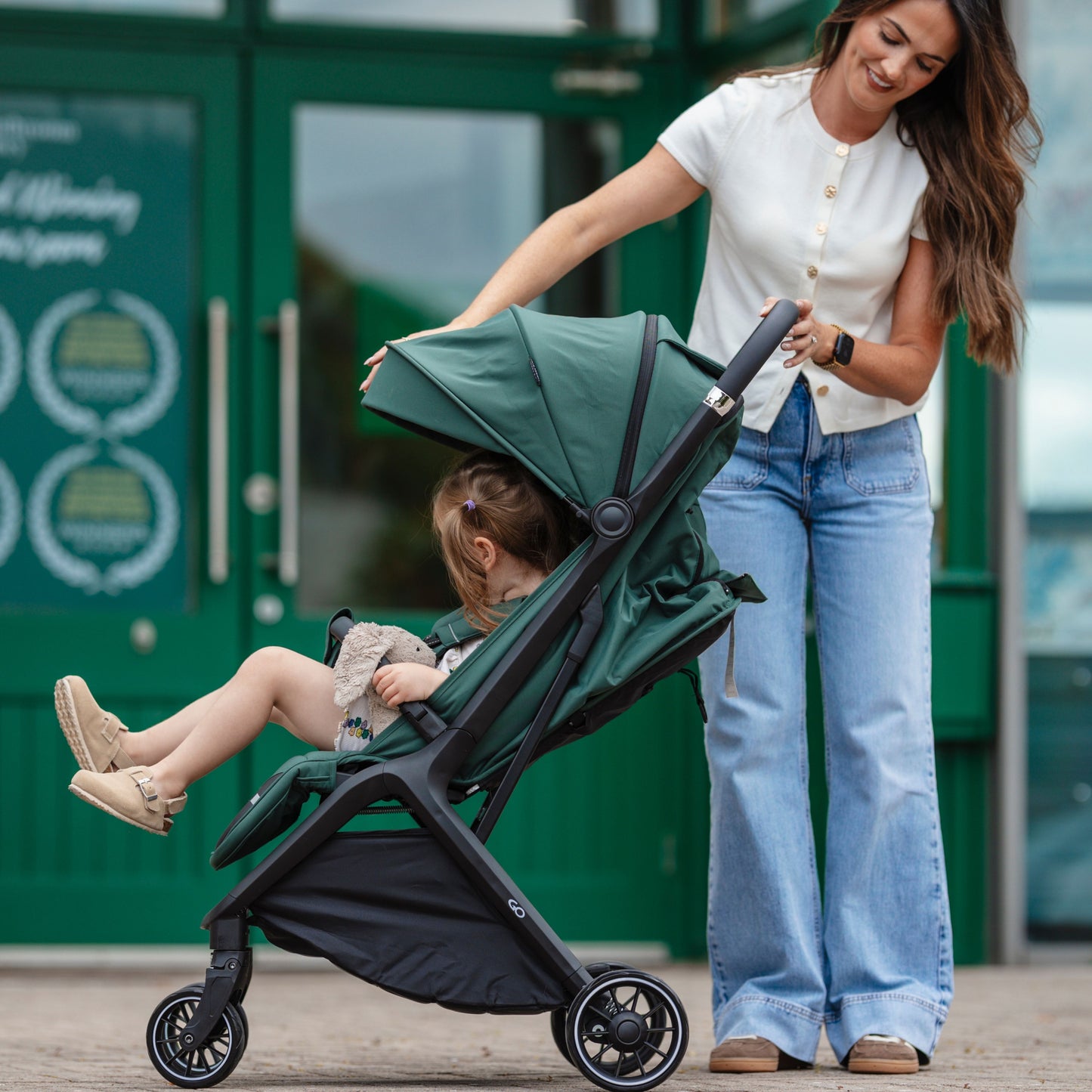 MOCCA Baby Go Compact Stroller (Green)