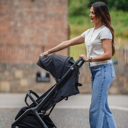 MOCCA Baby Go Compact Stroller (Black)