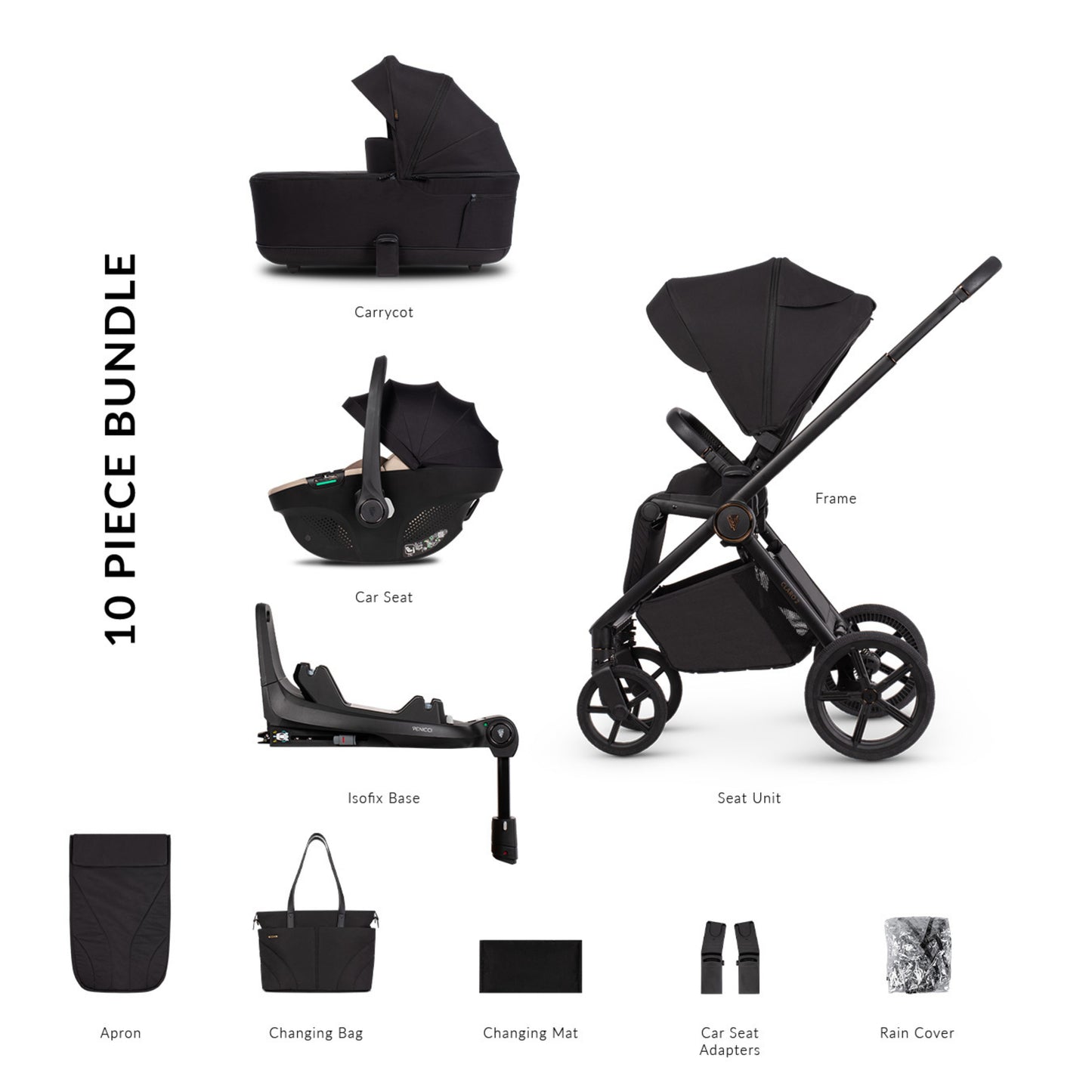 Venicci Claro 2 Luxury 4IN1 Bundle