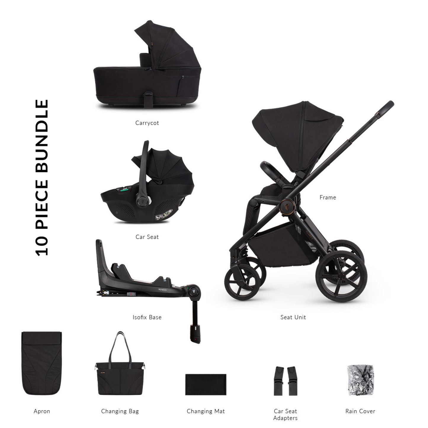 Venicci Claro 2 Luxury 4IN1 Bundle