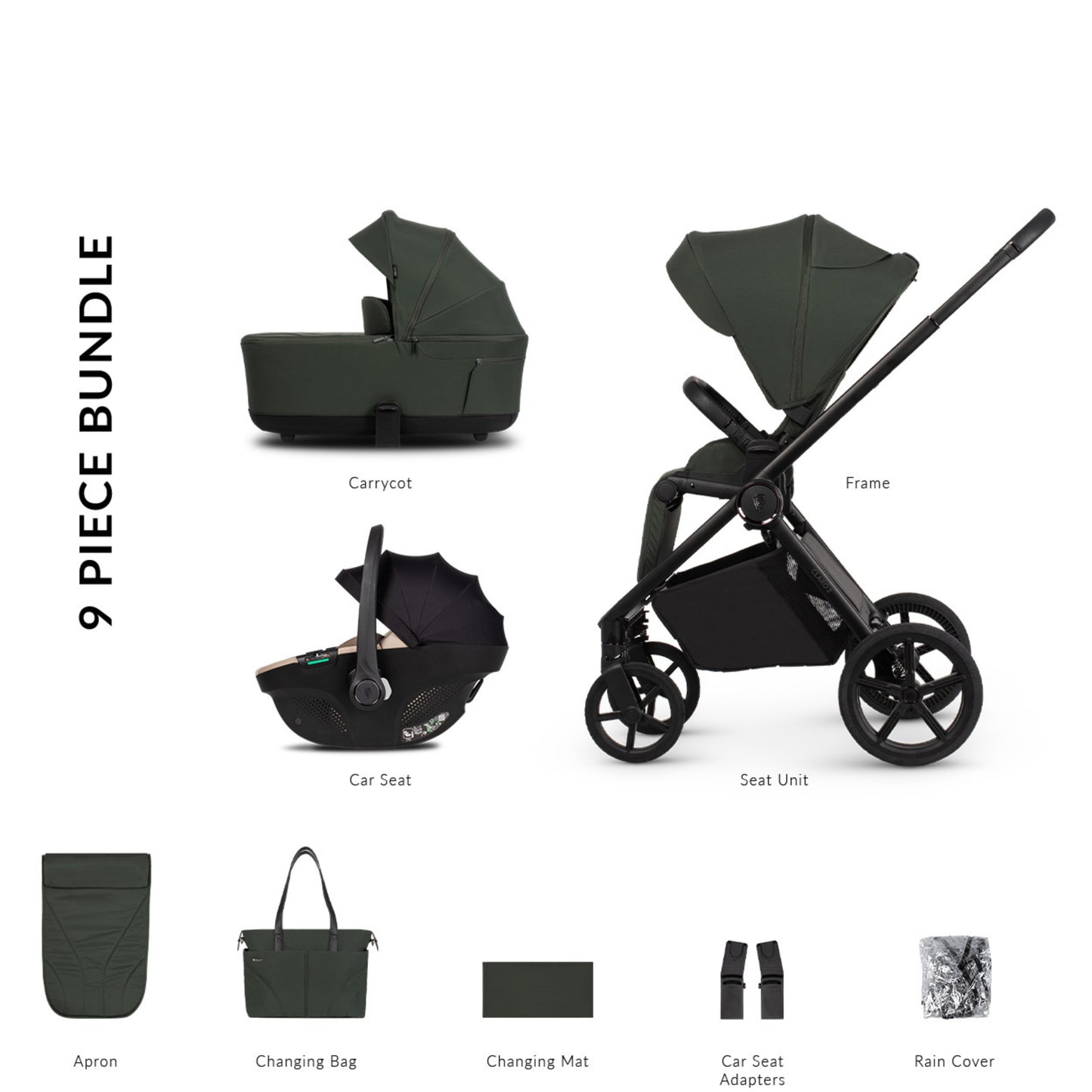 Venicci Claro 2 Comfort 3IN1 Bundle
