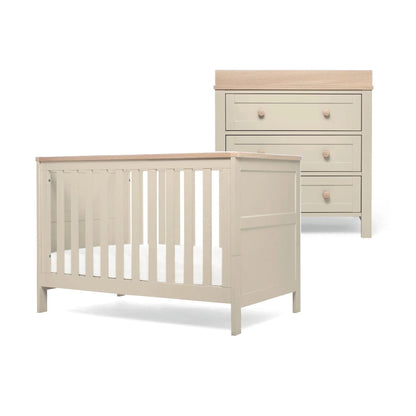 Wedmore 2 Piece Small Cotbed Set with Dresser Changer