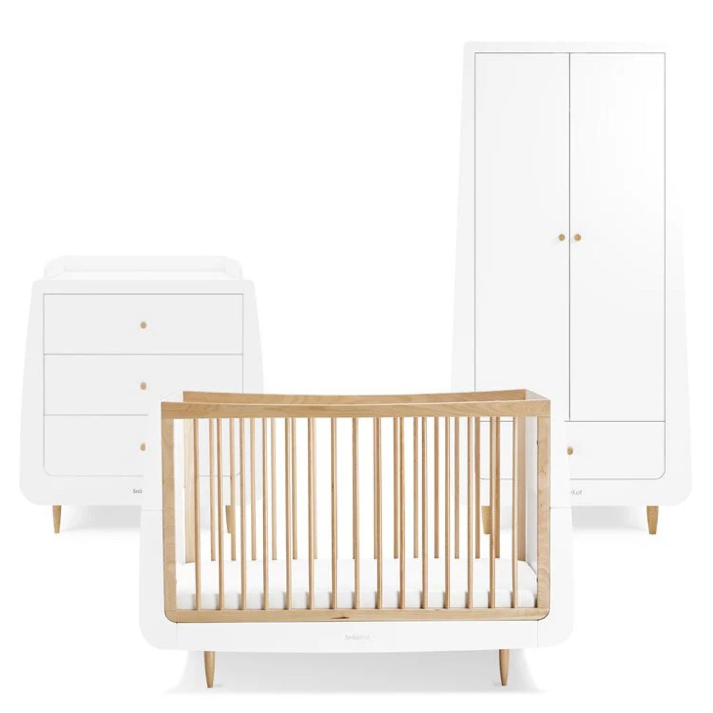 SnuzKot Skandi 3 Piece Nursery Furniture Set