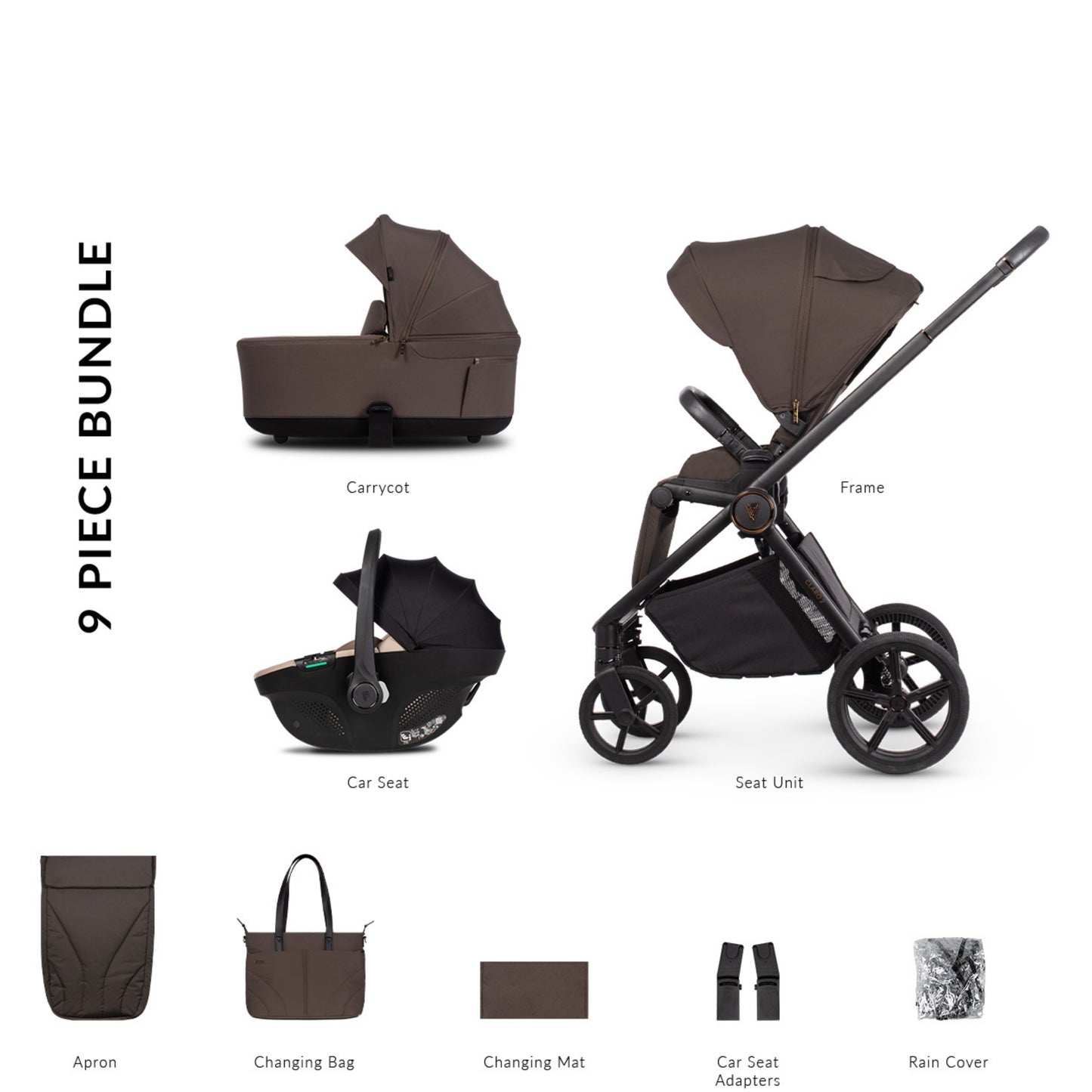 Venicci Claro 2 Comfort 3IN1 Bundle