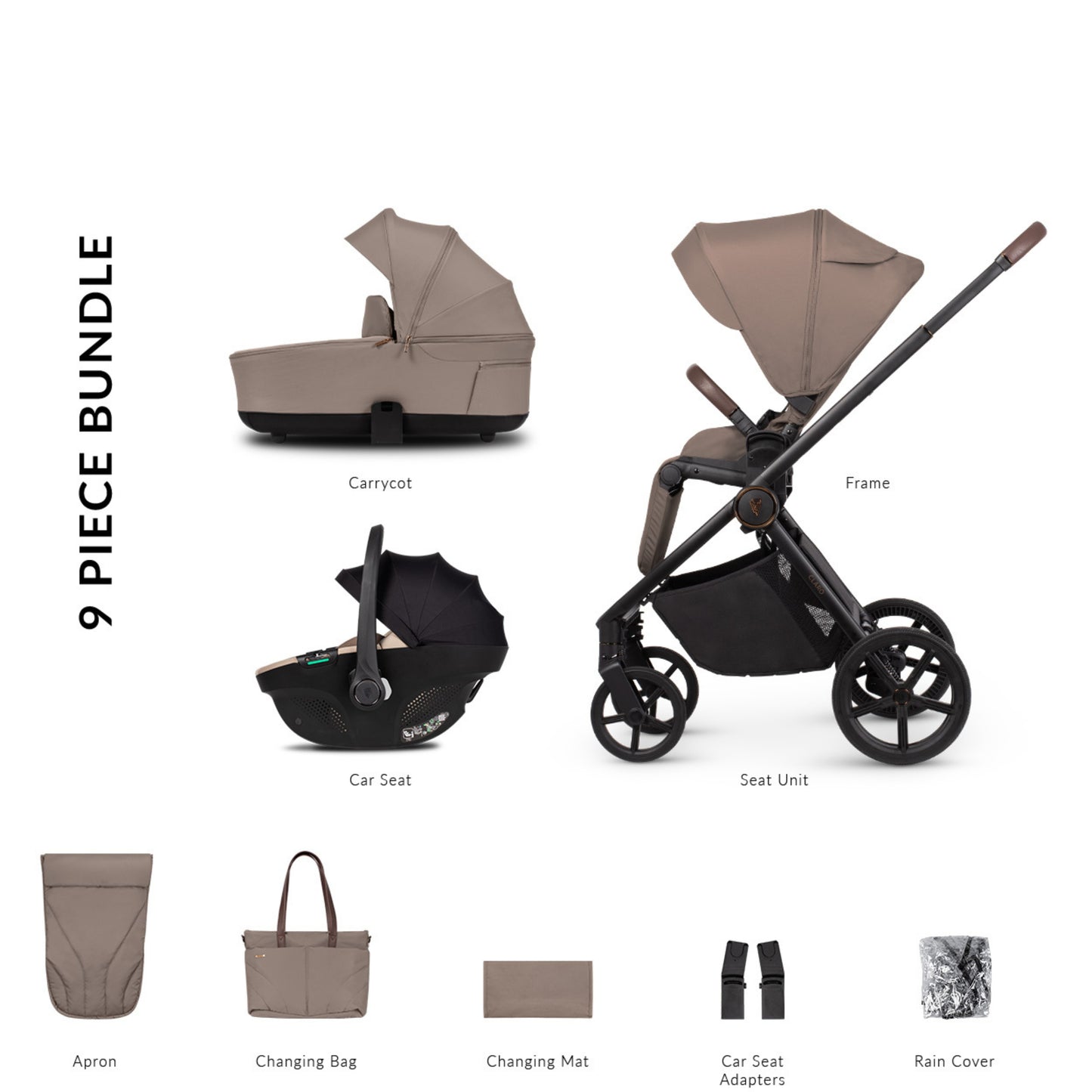 Venicci Claro 2 Comfort 3IN1 Bundle