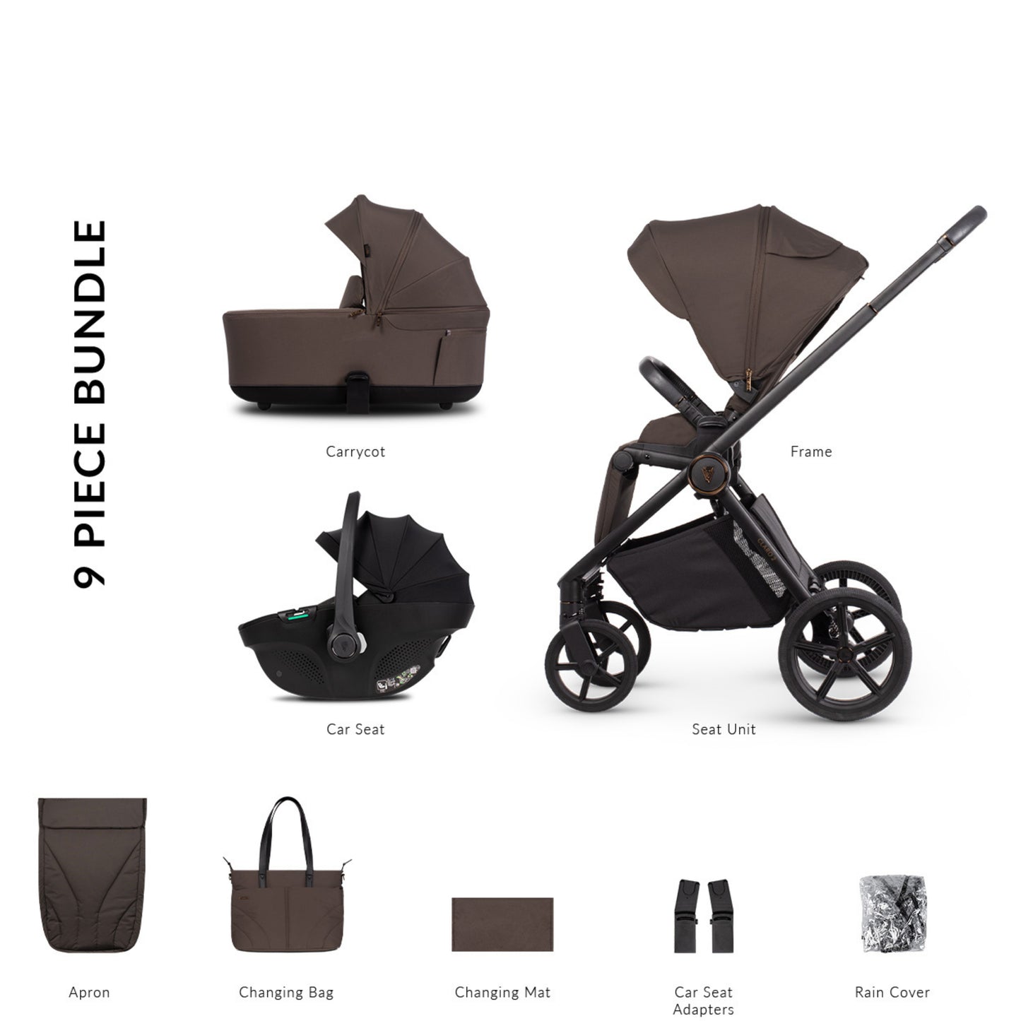 Venicci Claro 2 Comfort 3IN1 Bundle