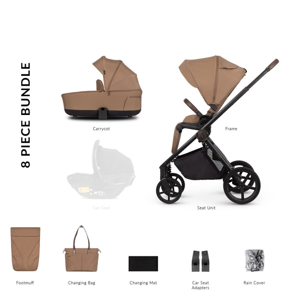 Venicci Claro Pram 2IN1 (8 Piece Bundle)