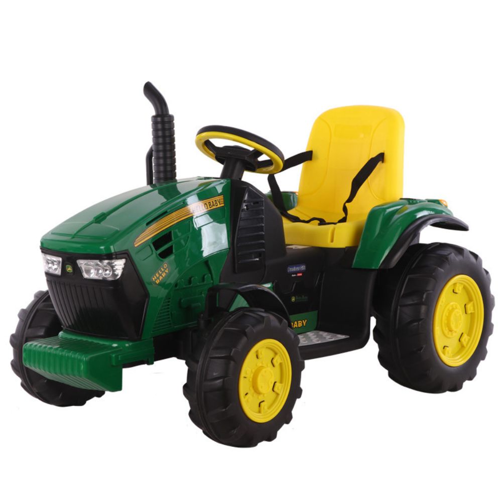 Kids 12V Ride on Tractor with Trailer