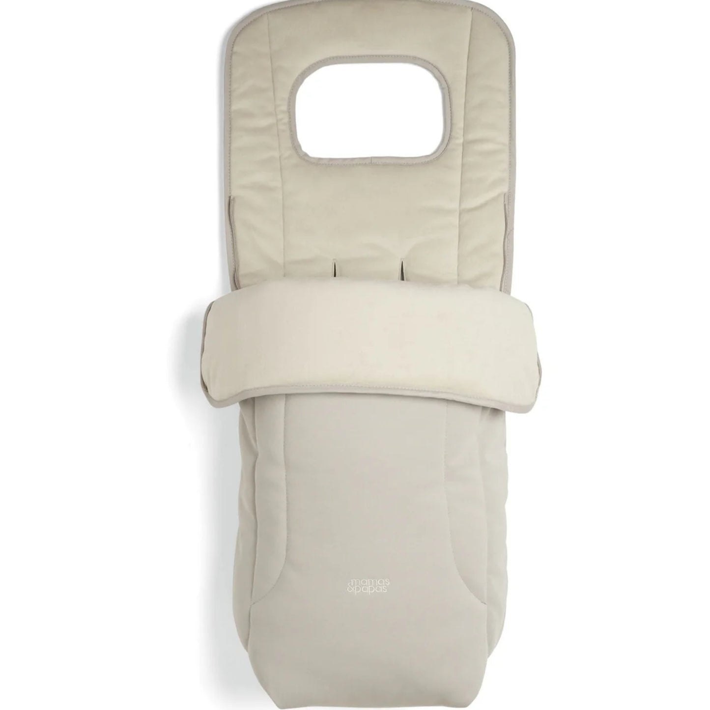 Mamas and Papas Vardo Pushchair Bundle with Cybex Cloud T Car Seat (9 Pieces) - Shell/Cosy Beige