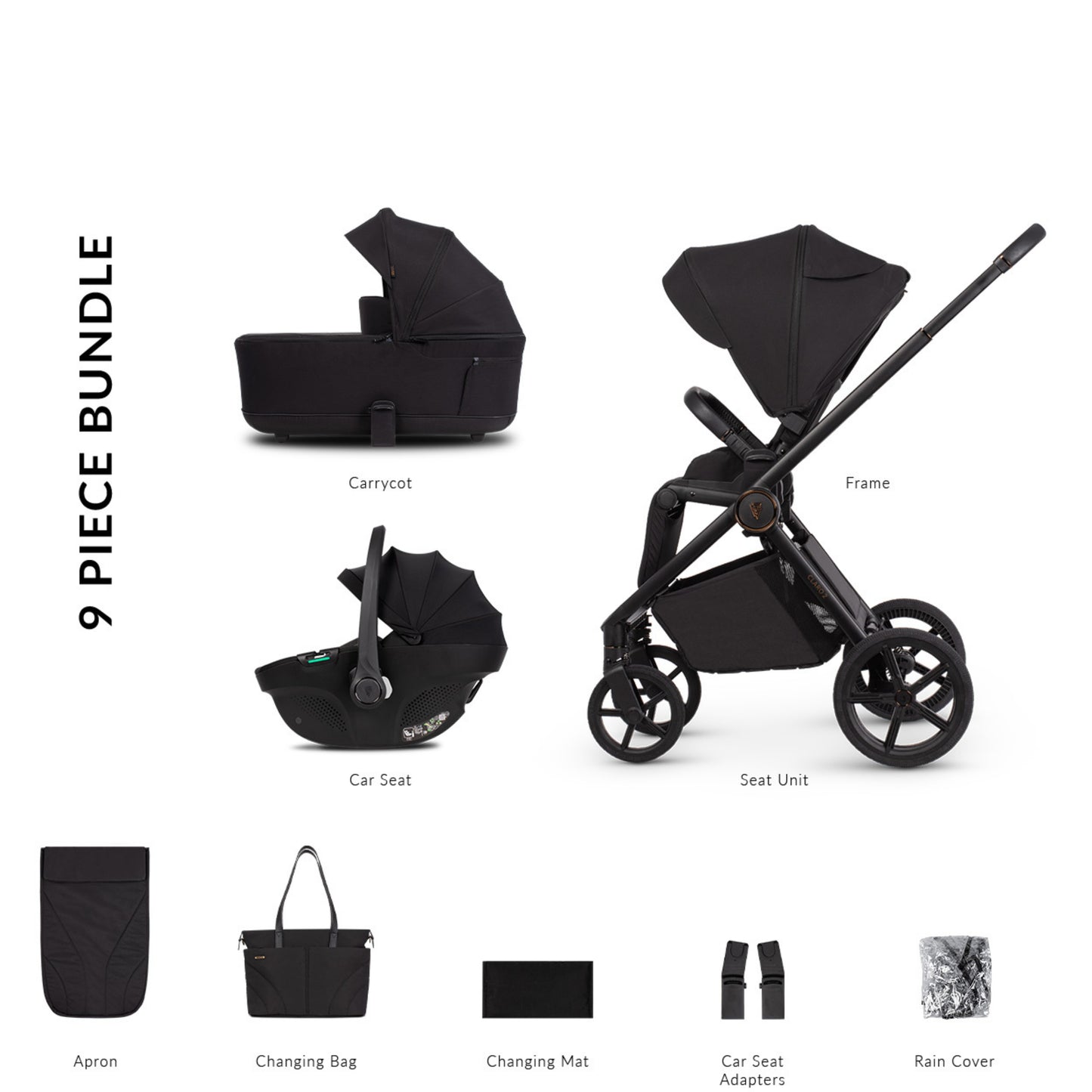 Venicci Claro 2 Comfort 3IN1 Bundle
