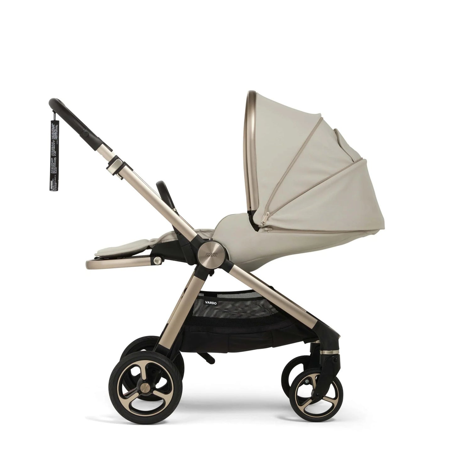 Mamas and Papas Vardo Pushchair Ultimate Newborn Bundle (12 Pieces) - Shell