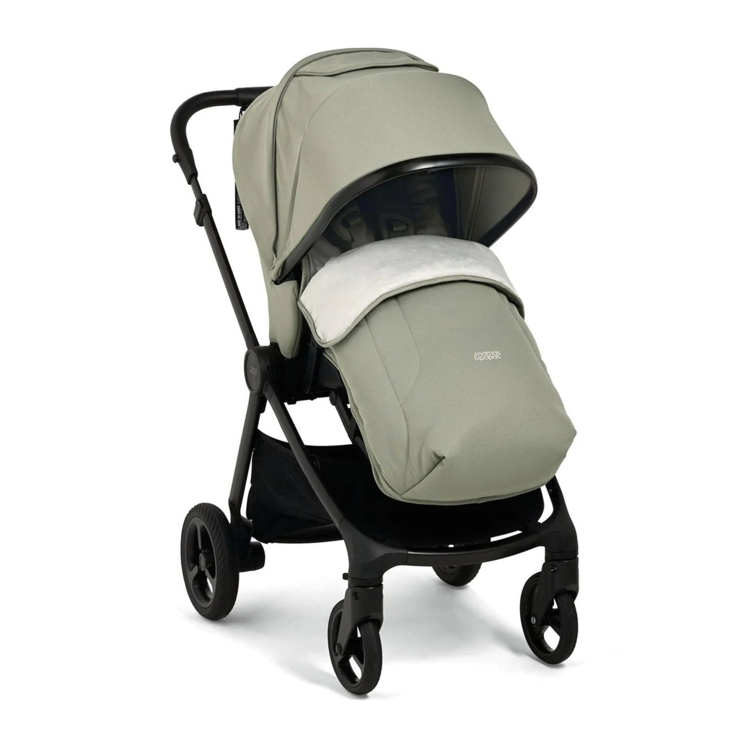 Mamas And Papas Vardo Pushchair Ultimate Newborn Bundle (11 Pieces) - Sage