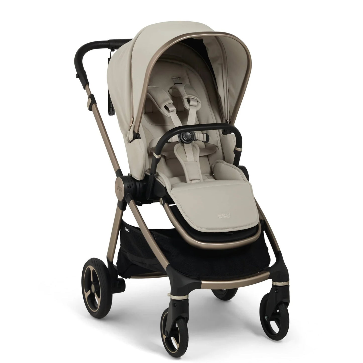 Mamas and Papas Vardo Pushchair Ultimate Newborn Bundle with Cybex Cloud T (14 Pieces) - Shell