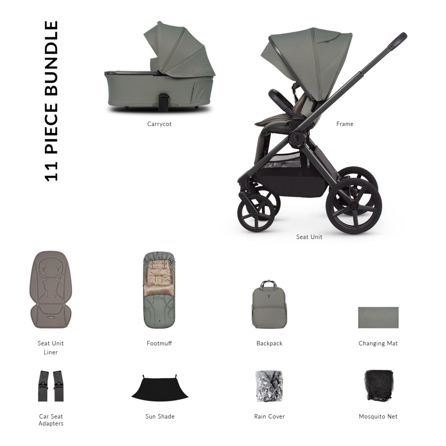 Venicci Upline 3 Essential 2in1 Travel System