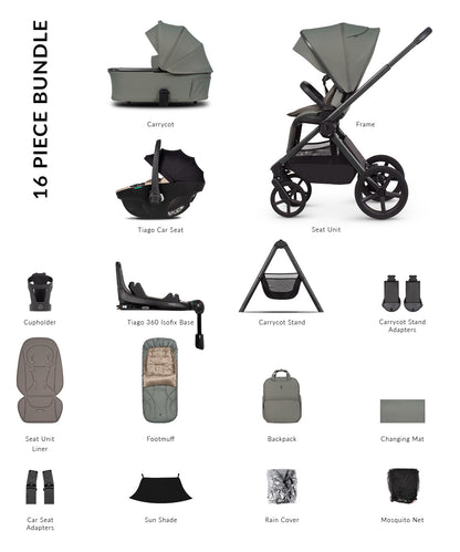 Venicci Upline 3 Ultimate 4in1 PLUS Travel System Bundle