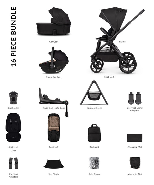 Venicci Upline 3 4in1 PLUS Travel System Bundle