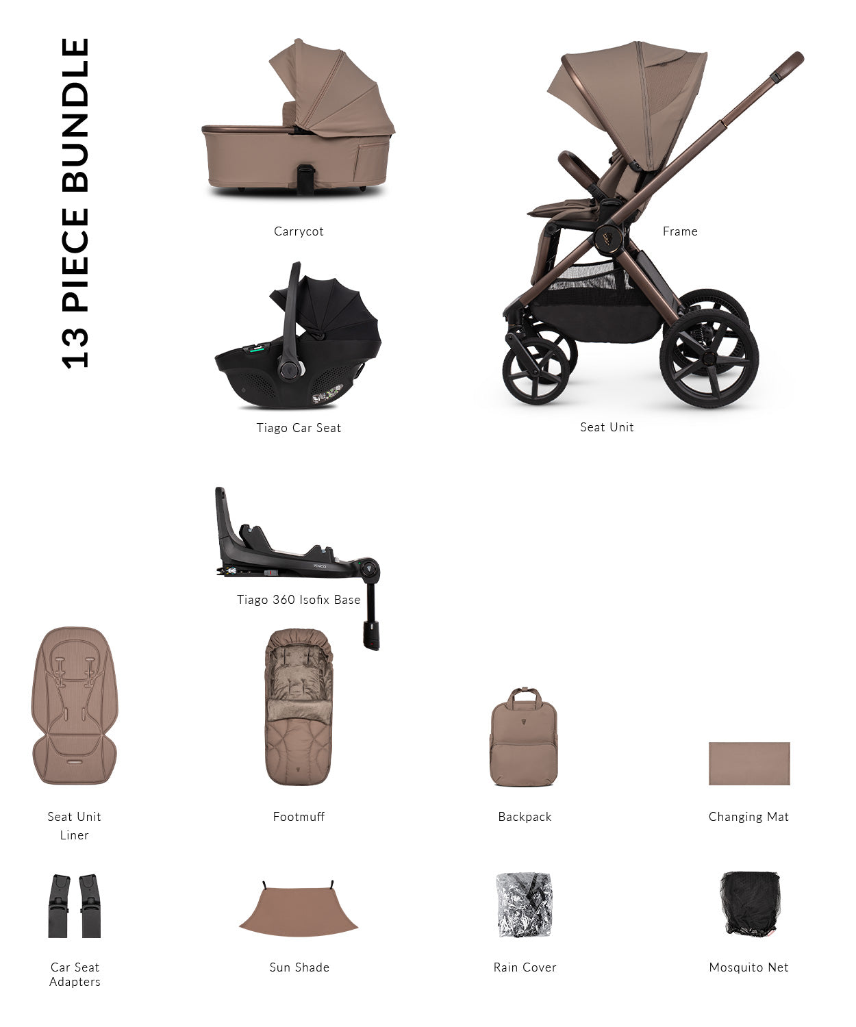 Venicci Upline 3 Luxury 4in1 Travel System