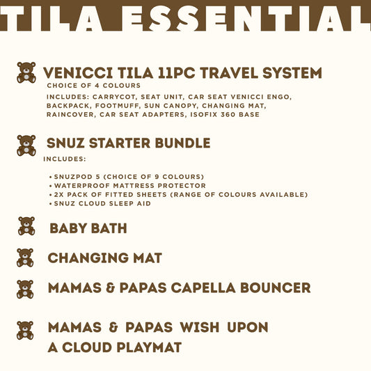 Mocca Baby TILA Essential Bundle