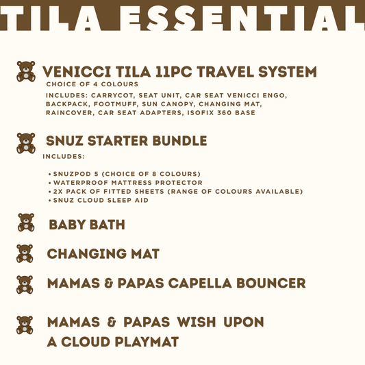 Mocca Baby TILA Essential Bundle